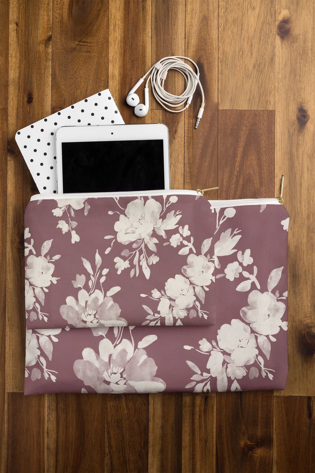 Marta Barragan Camarasa Antique Petal Romance Pouch