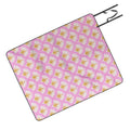 Jennifer Labre Pink Palmetto Picnic Blanket