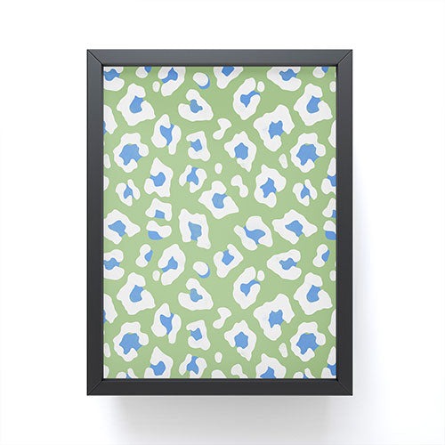 Avenie BR Cheetah Print Framed Mini Art Print