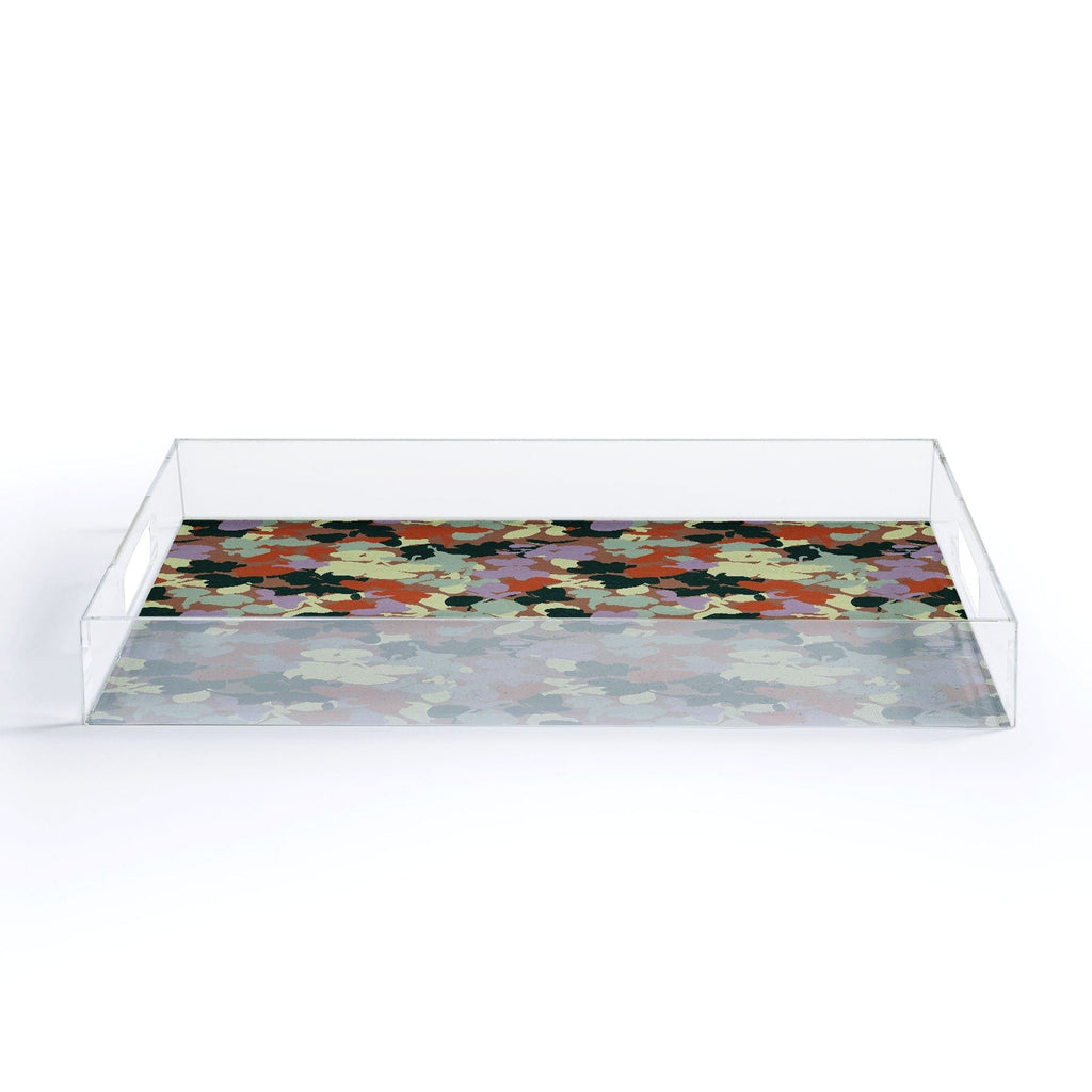 Marta Barragan Camarasa Retro Bloom Medley Acrylic Tray