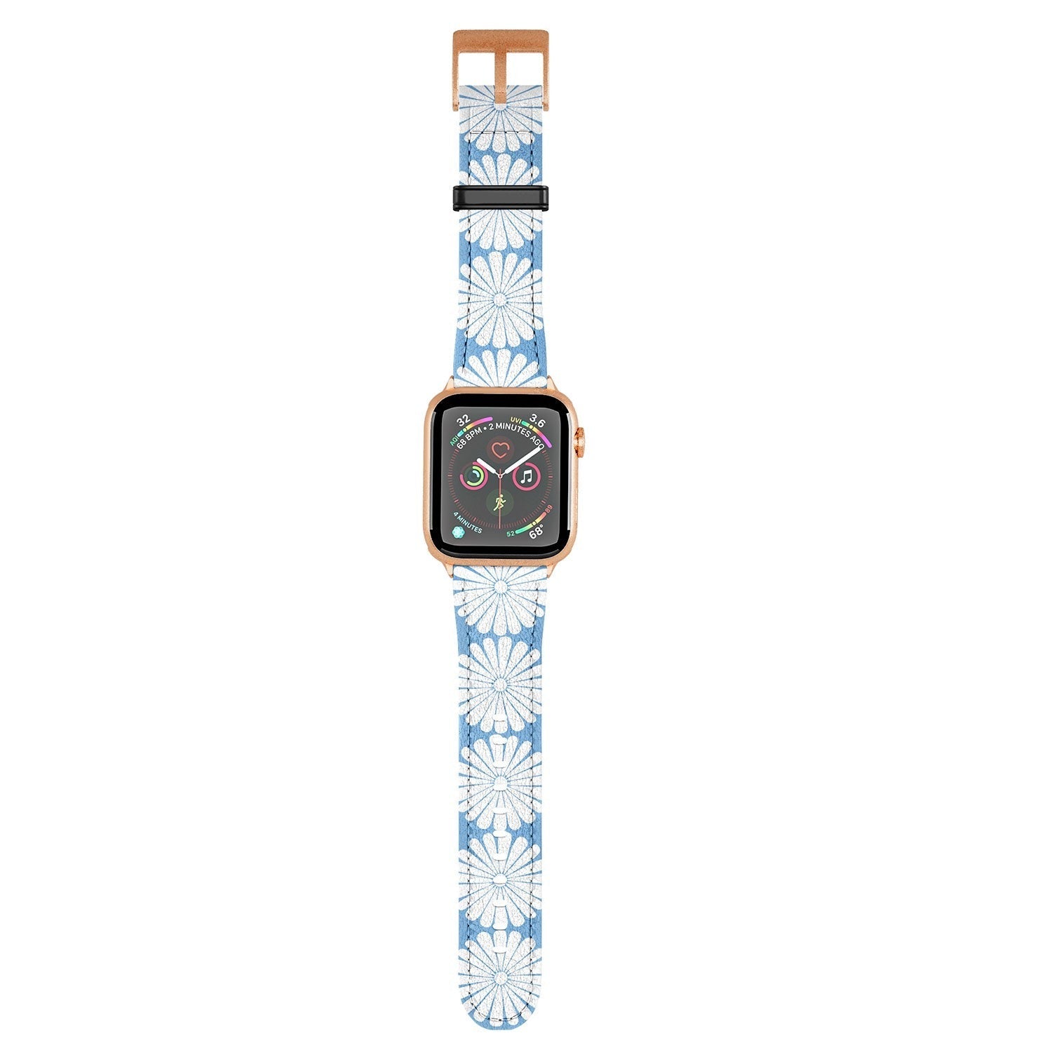 Colour Poems Retro Daisy XII Apple Watch Band