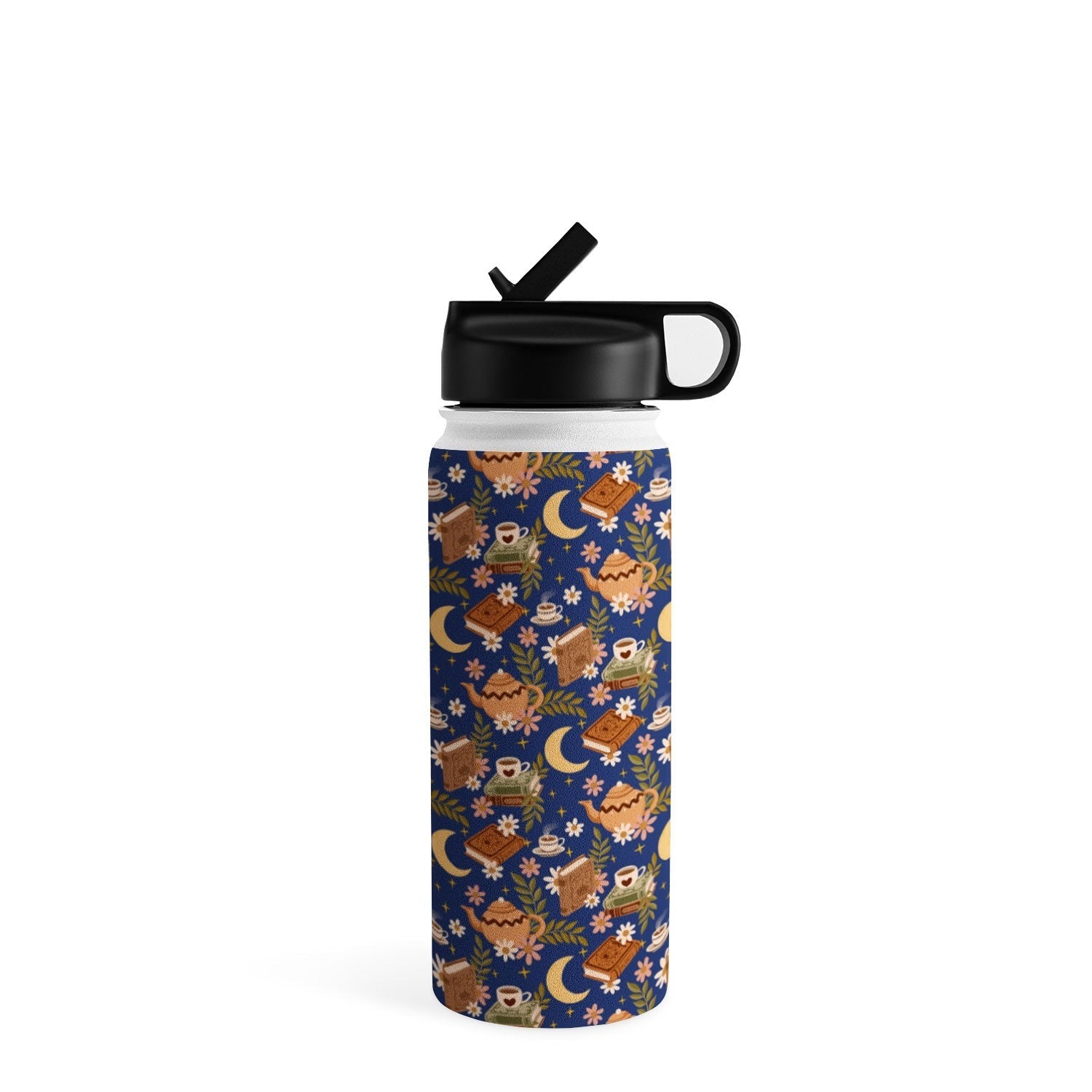Avenie Moonlit Reading Nook II Water Bottle