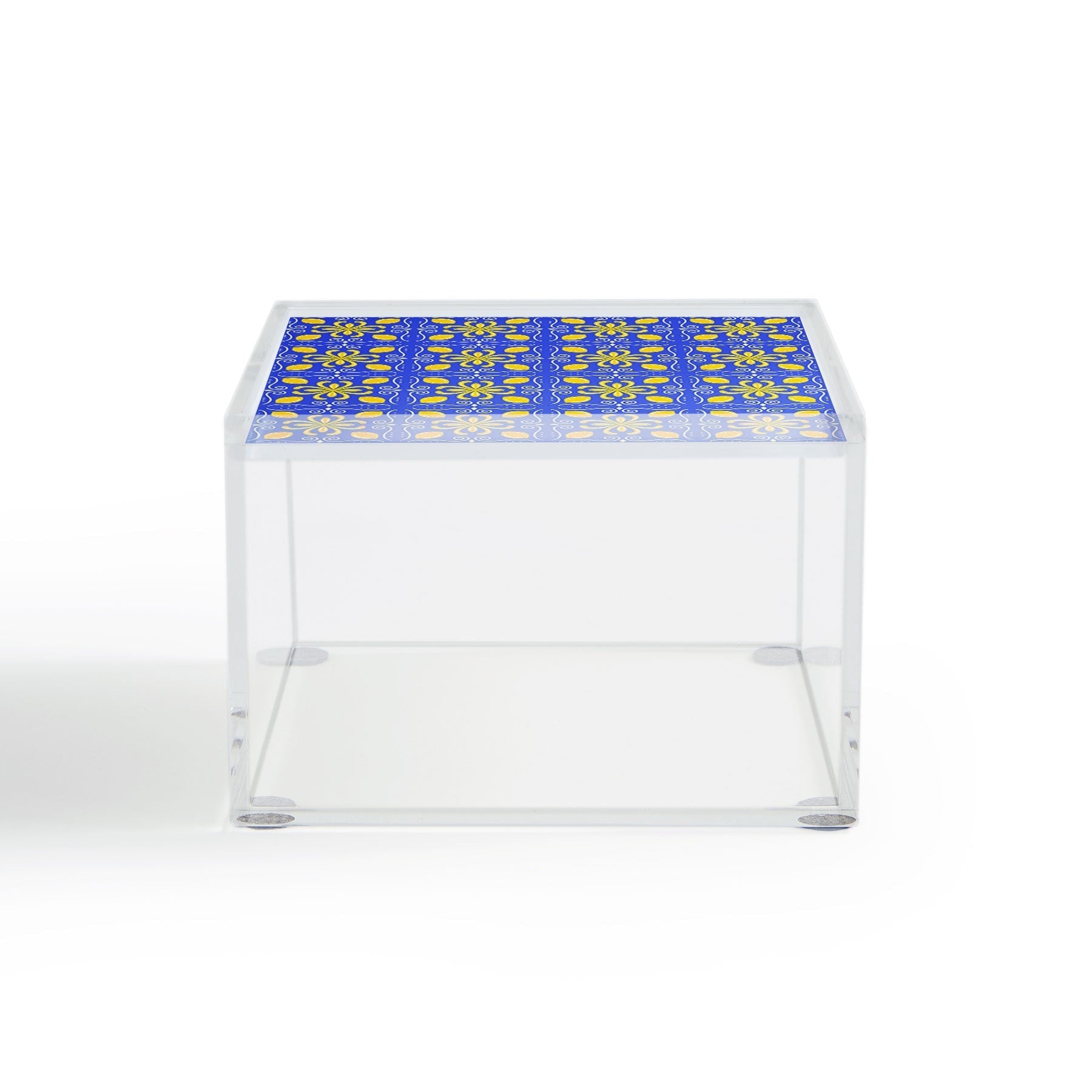 Design by Spark Dolce Vita Lemon Tile Acrylic Box