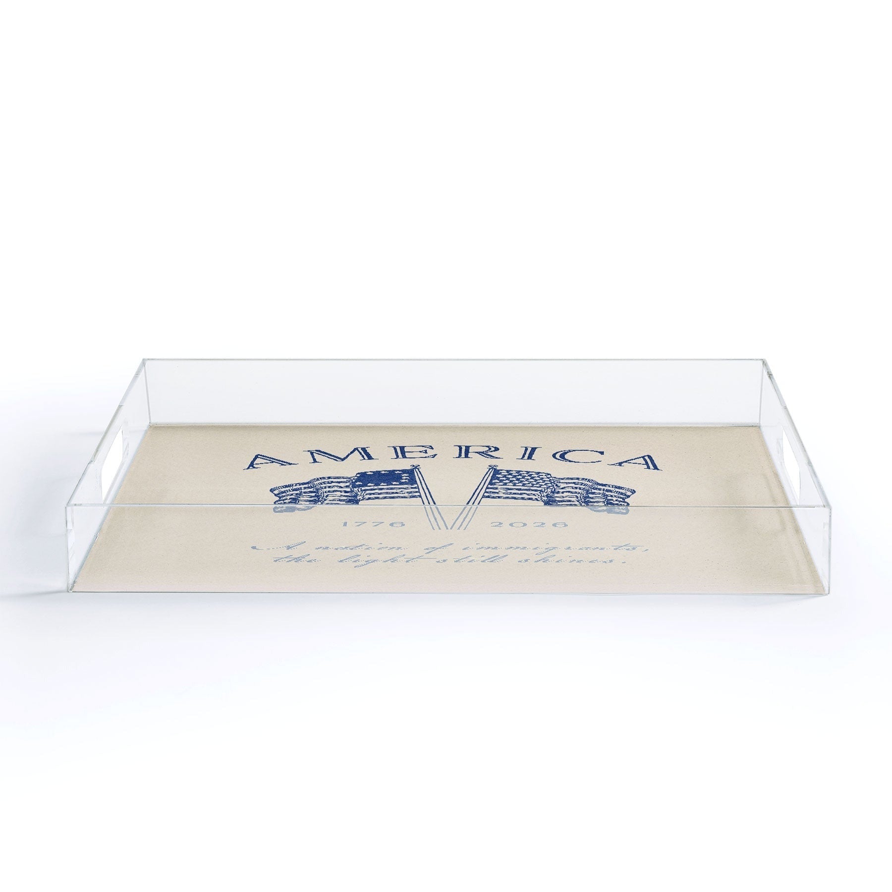 DENY Designs America250 Acrylic Tray