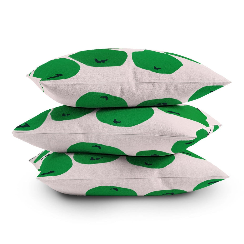 Garima Dhawan pears 1 Outdoor Throw Pillow