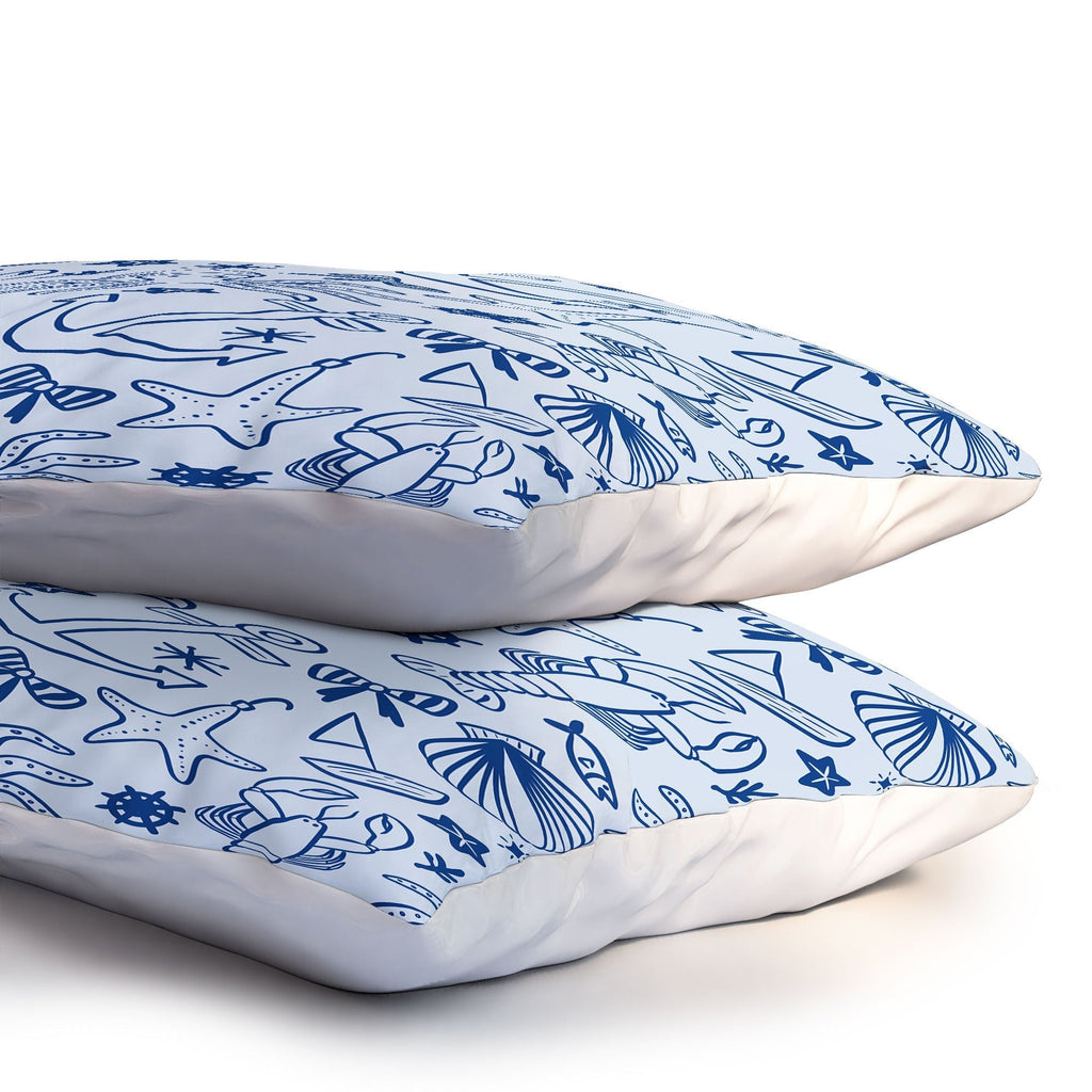 Design by Spark Marine Christmas Holiday Pillow Shams