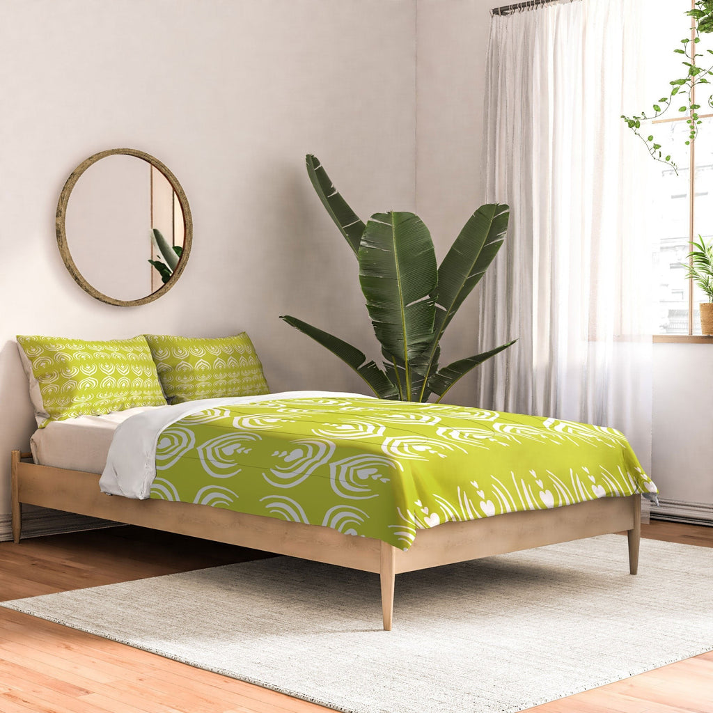 Design by Spark Matcha Latte Art Comforter