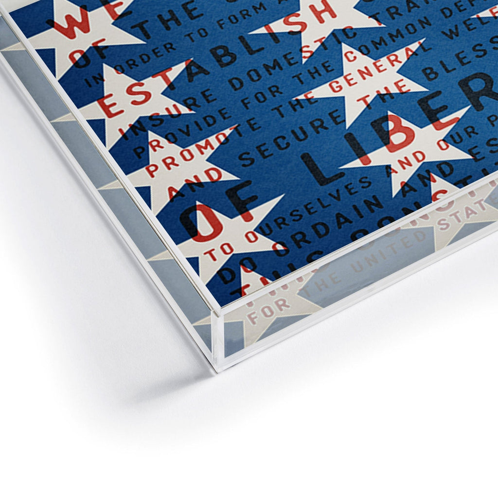 DENY Designs Starred Preamble Acrylic Tray