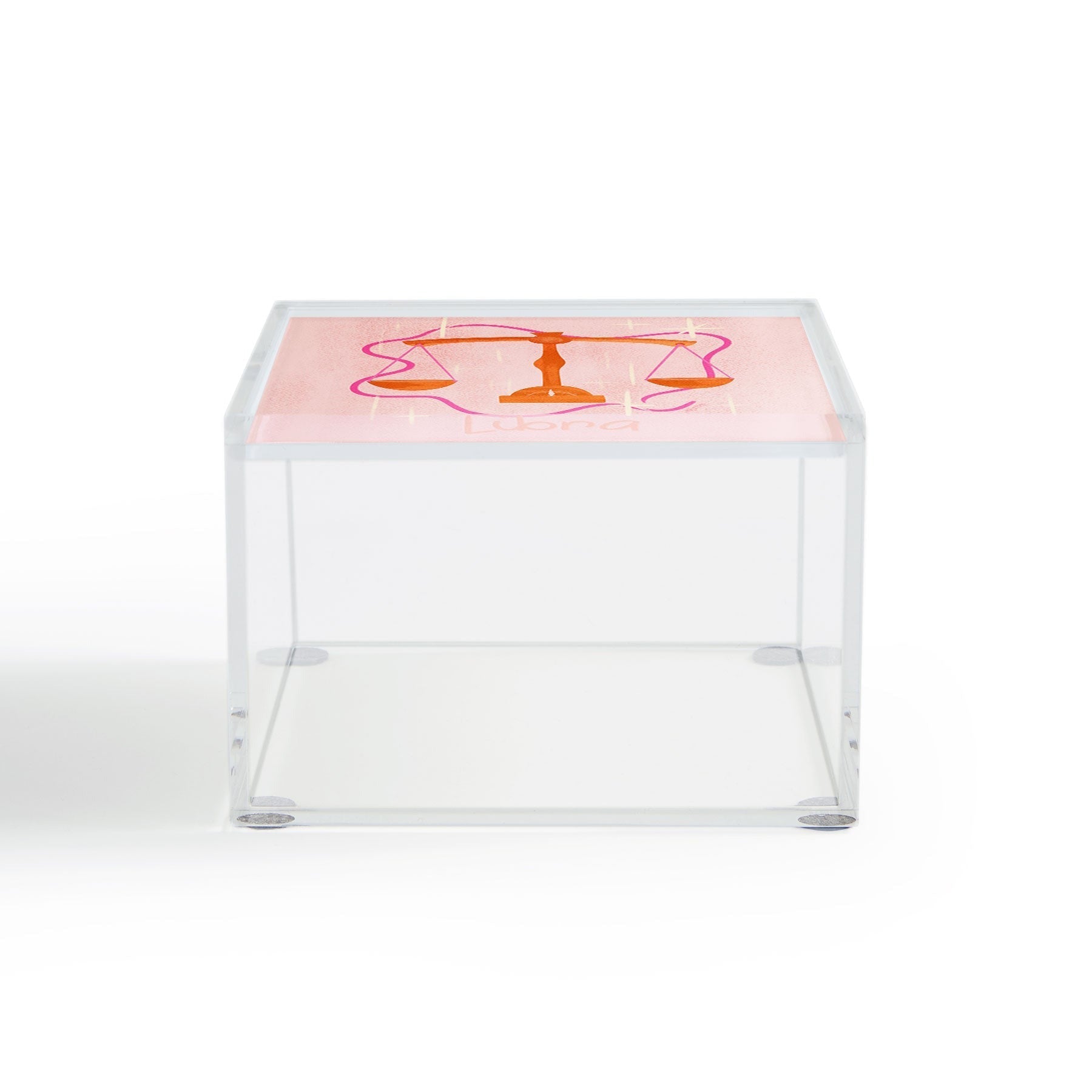 Little Om Zodiac Signs Libra Acrylic Box