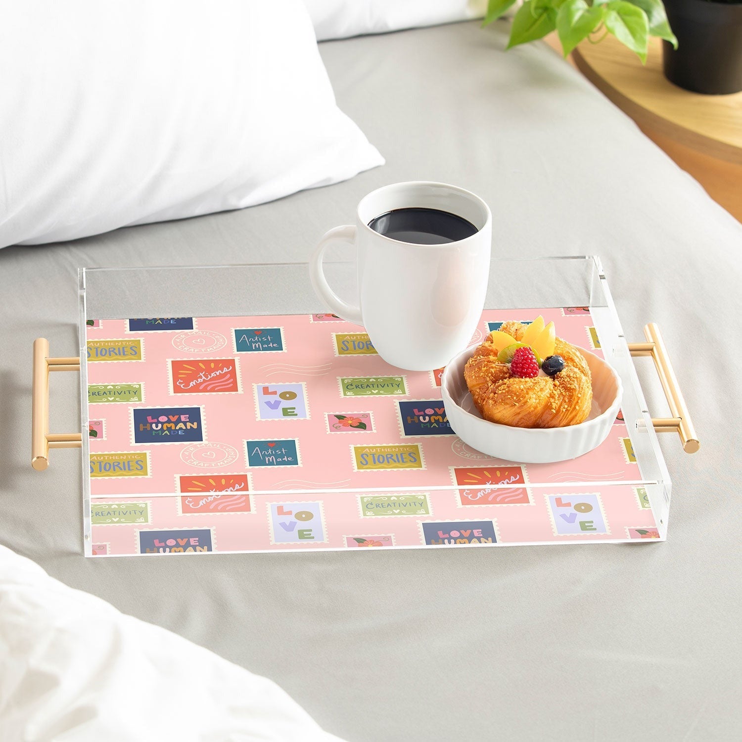 Design by Spark Love Human Made Stamps Acrylic Tray