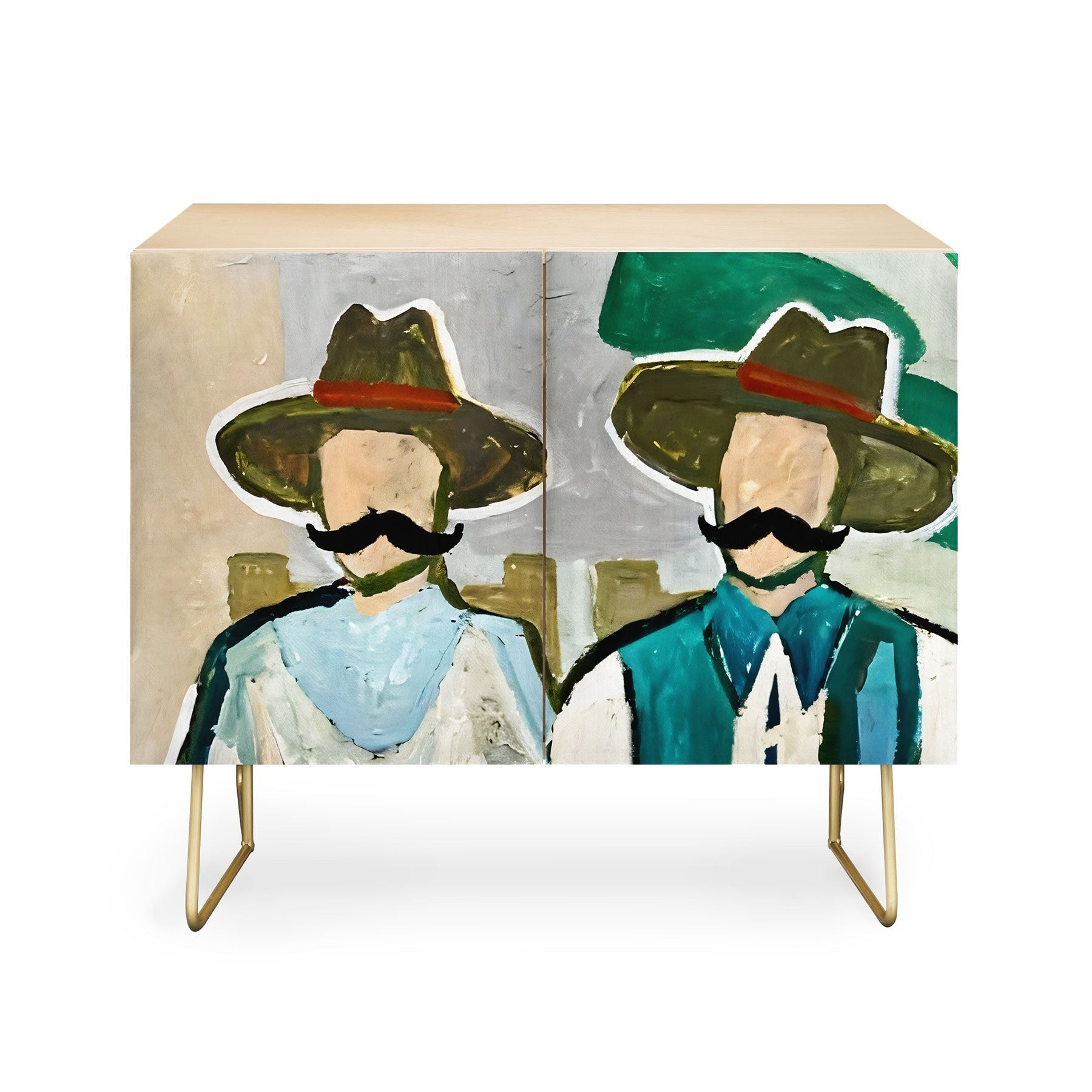 83 Oranges Side By Side Cowboy Edition Credenza