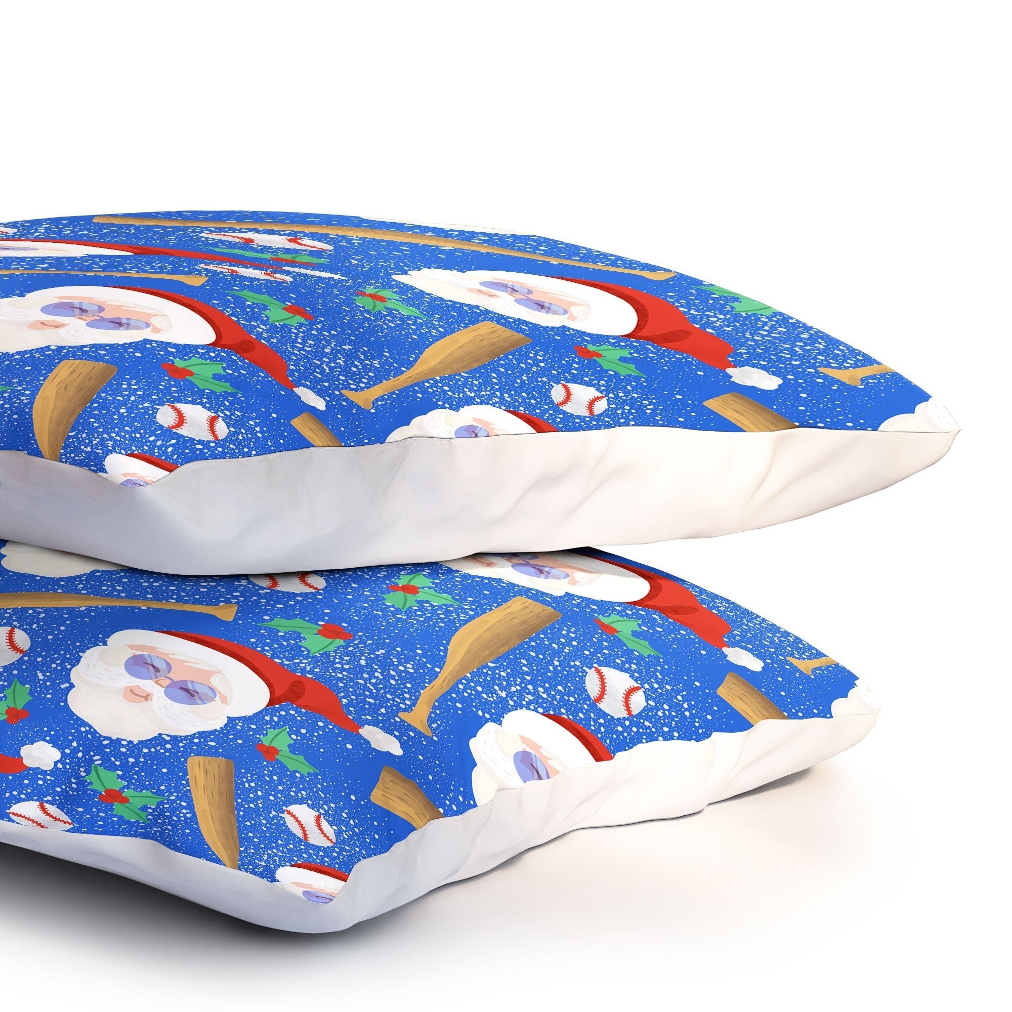 Design by Spark Sporty Baseball Santa Pillow Shams