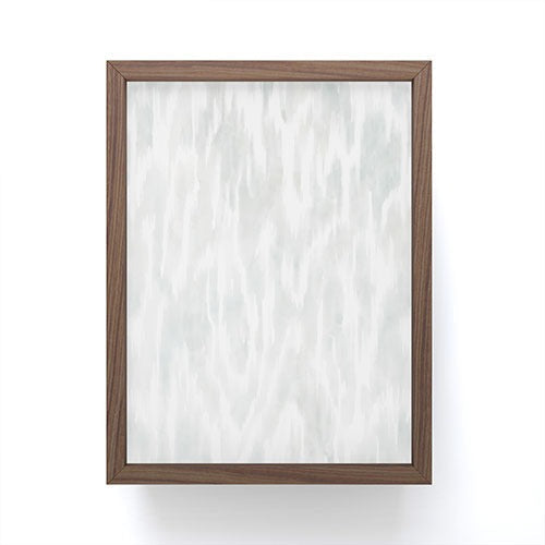Jacqueline Maldonado Watercolor Wood Grain Framed Mini Art Print