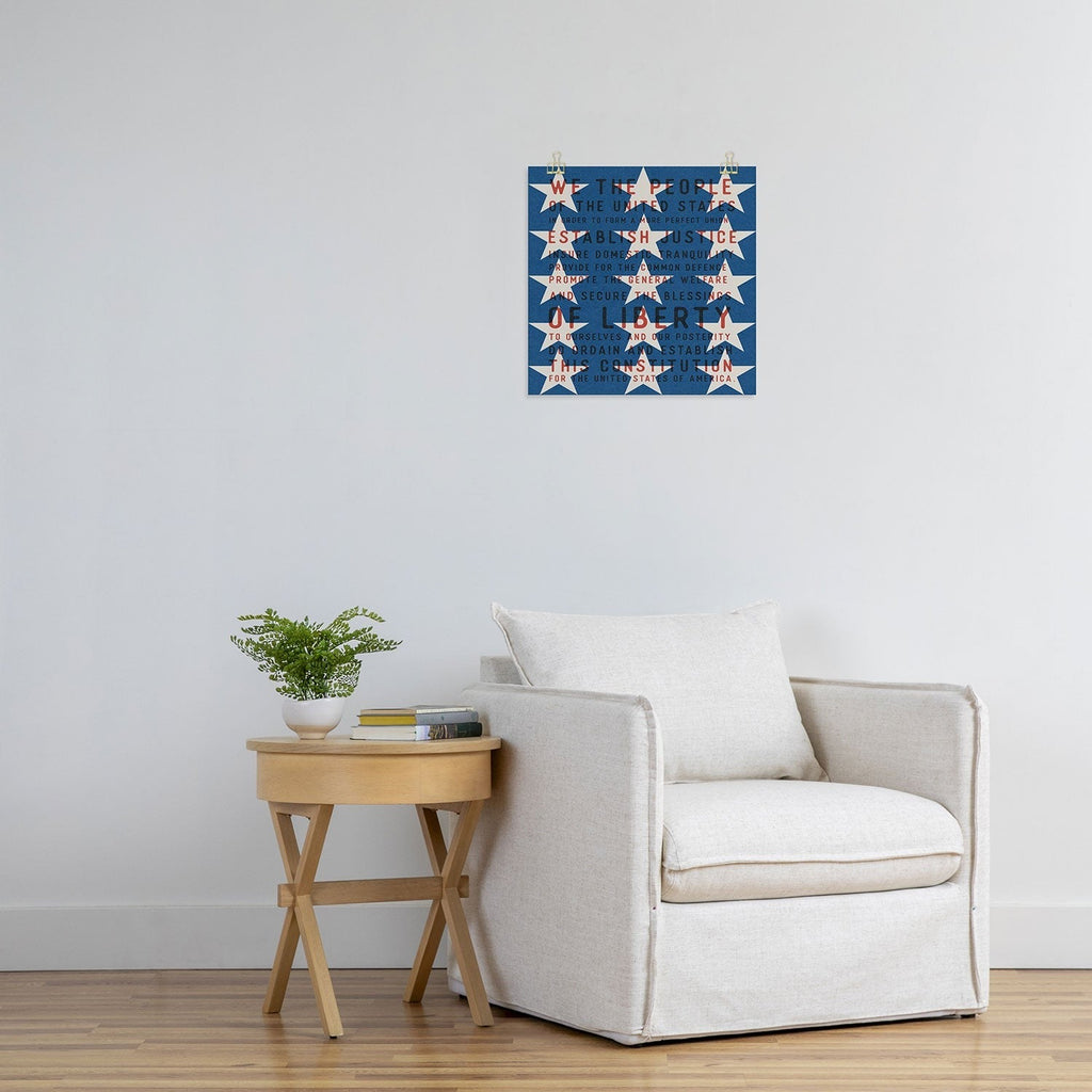 DENY Designs Starred Preamble Art Print
