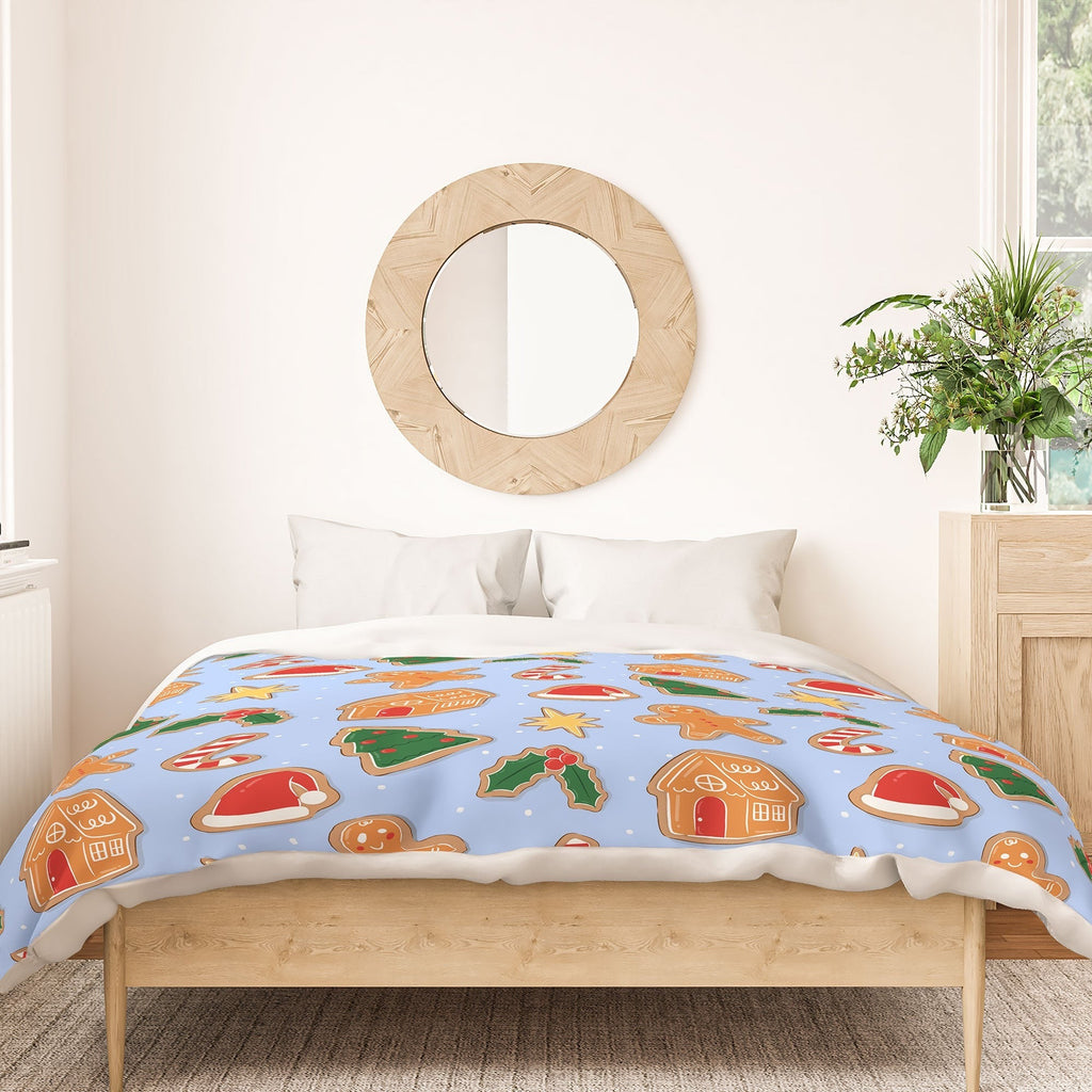 Love_Ryming Christmas Cookies Duvet Cover