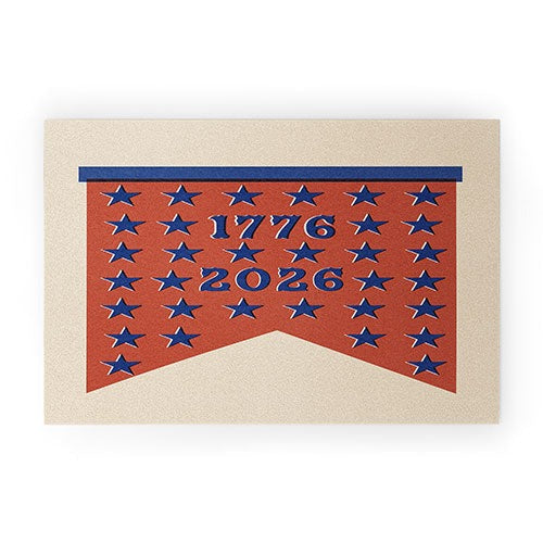 DENY Designs Star Banner Welcome Mat