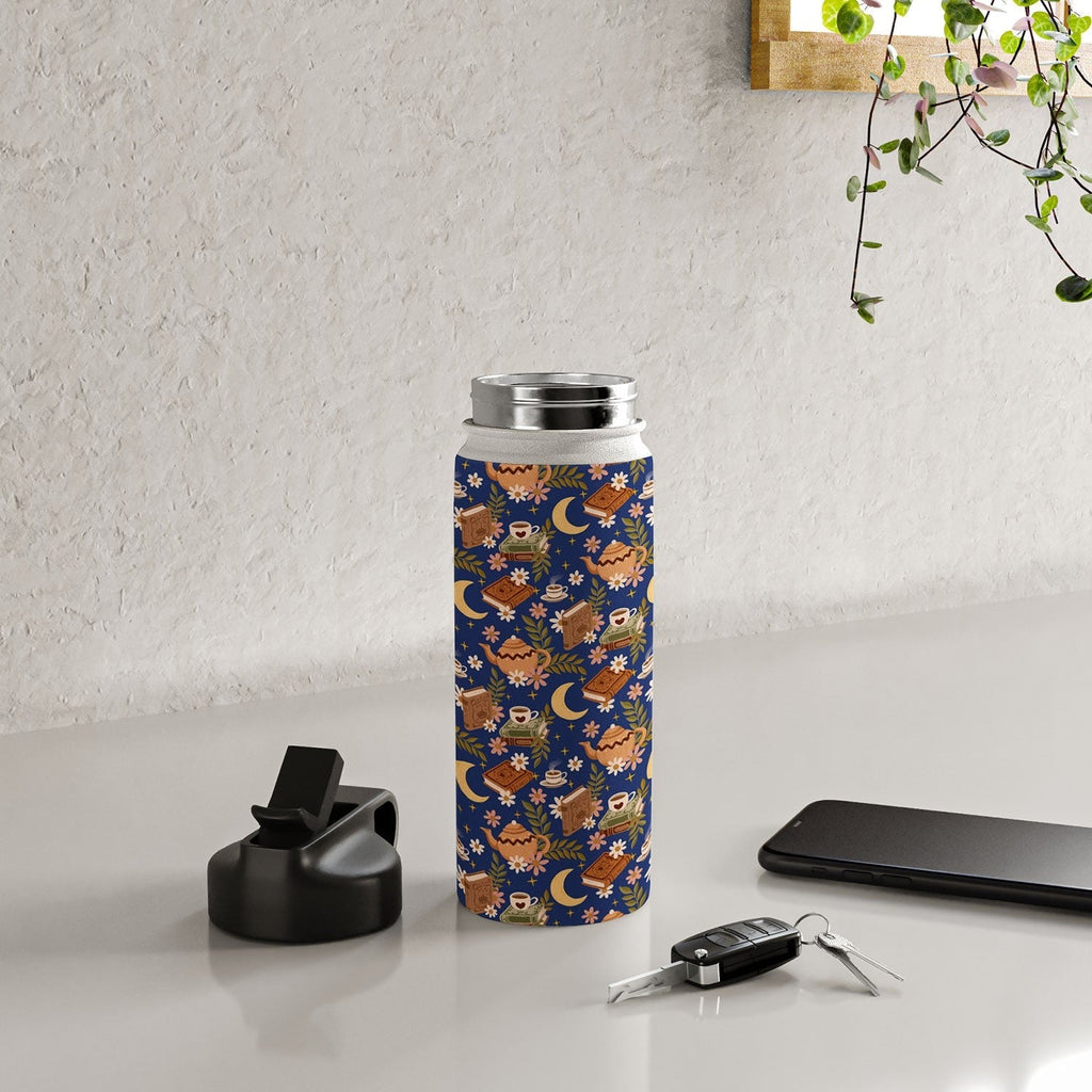 Avenie Moonlit Reading Nook II Water Bottle