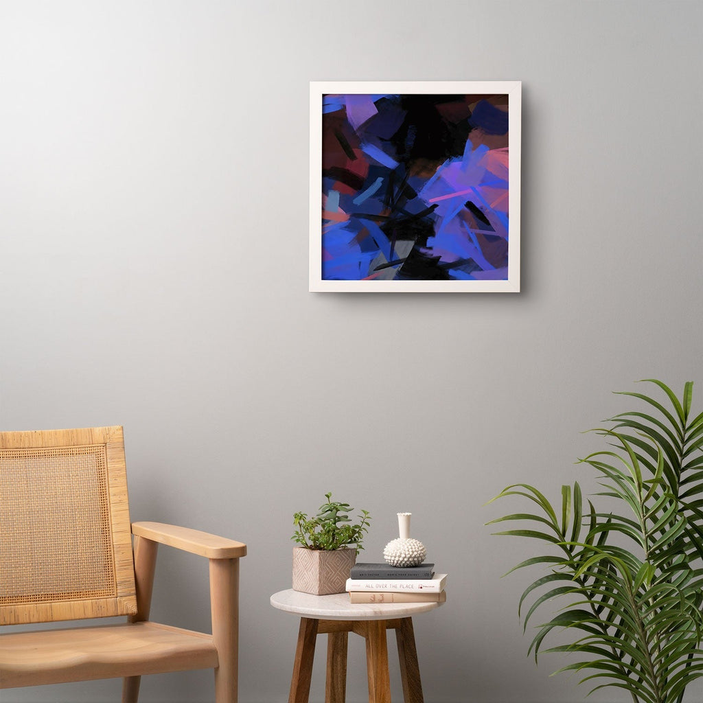 83 Oranges Midnight Sparks Framed Wall Art