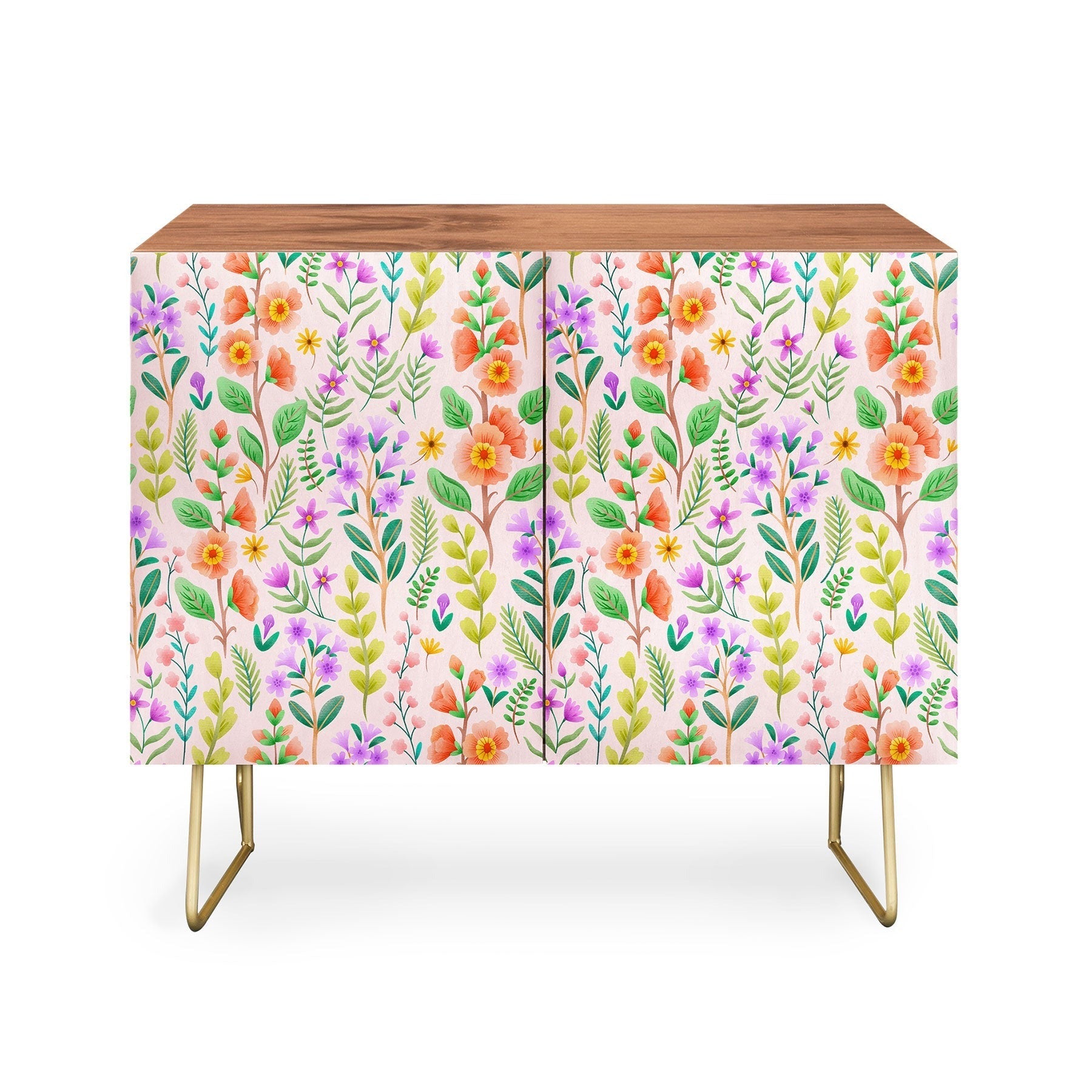 Pimlada Phuapradit Ditsy Spring Floral Credenza
