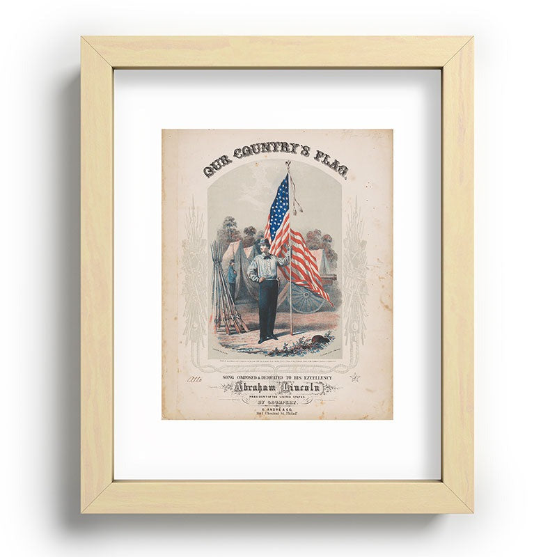 DENY Designs Our Country s Flag Recessed Framing Rectangle