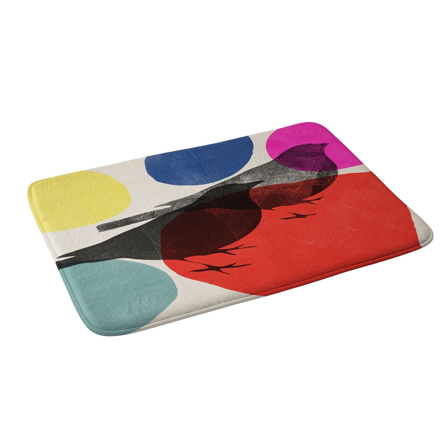 Garima Dhawan wild 2d Memory Foam Bath Mat