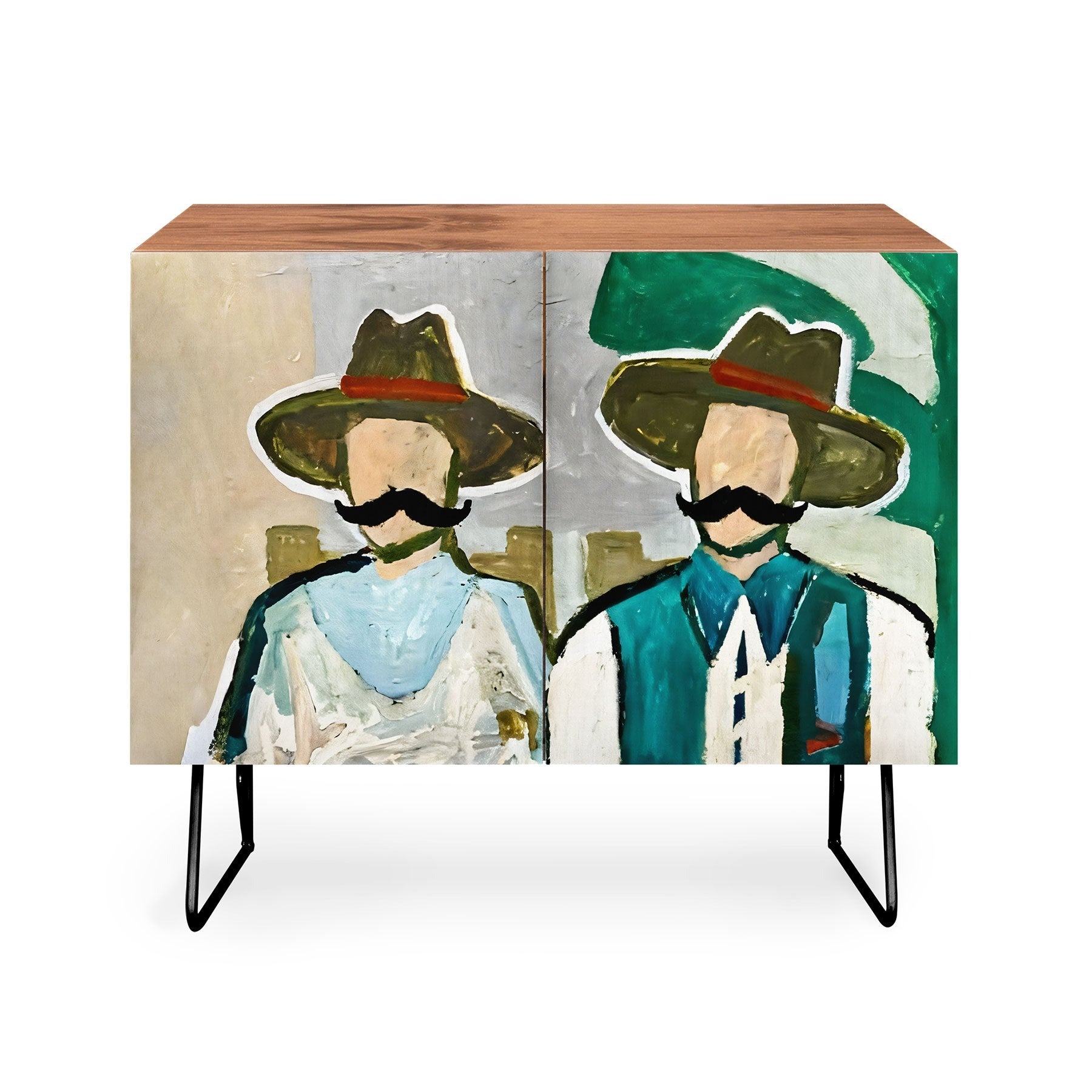 83 Oranges Side By Side Cowboy Edition Credenza