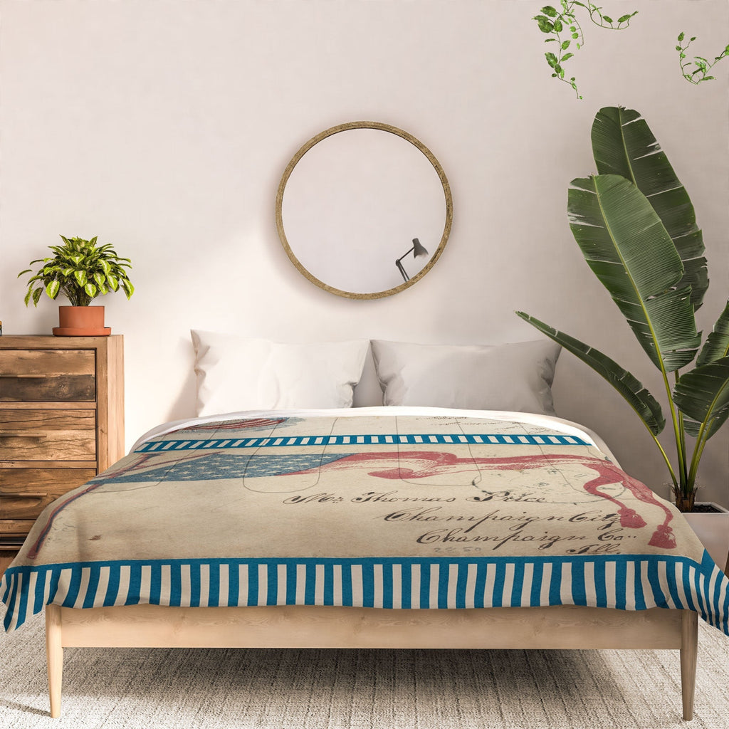 DENY Designs Civil War Envelopes Comforter