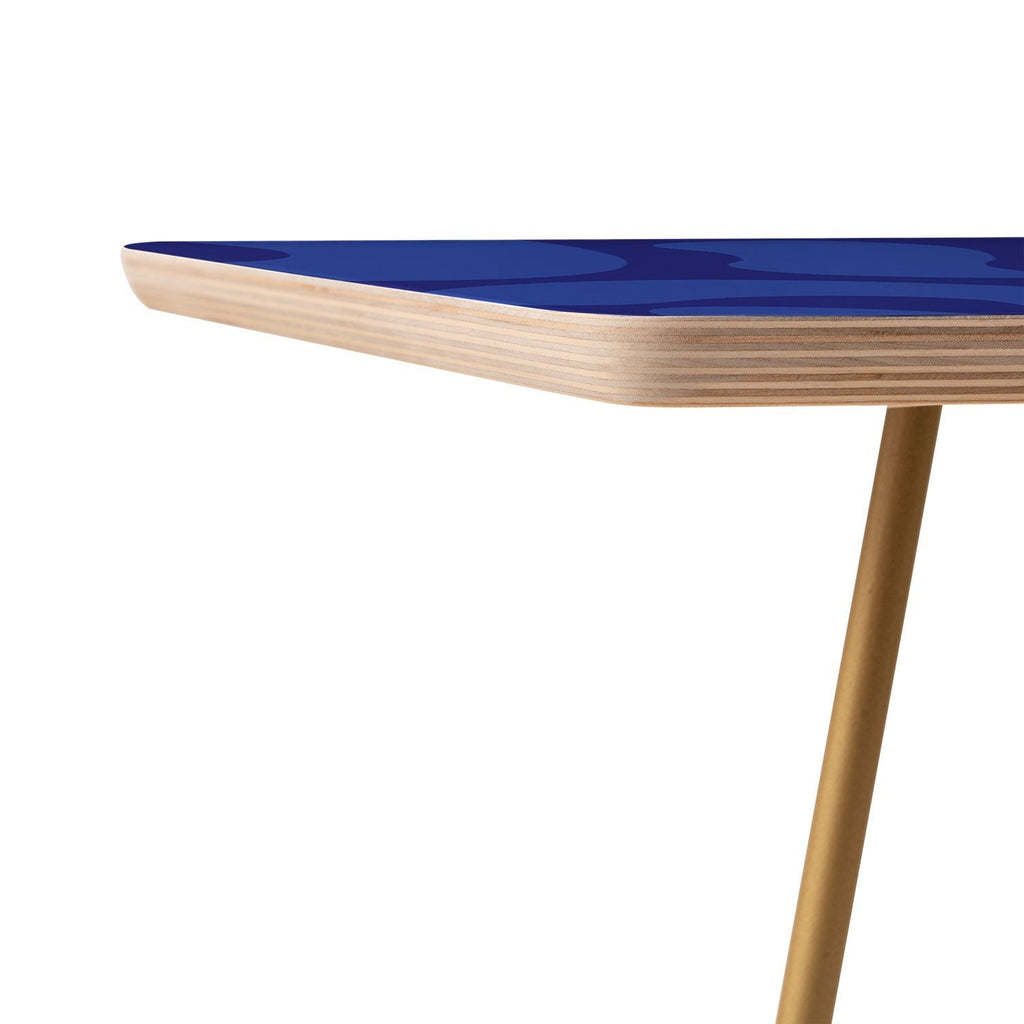 Camilla Foss Blue Pebble Side Table
