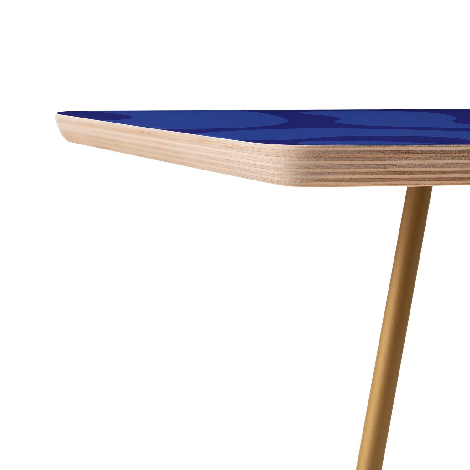 Camilla Foss Blue Pebble Side Table