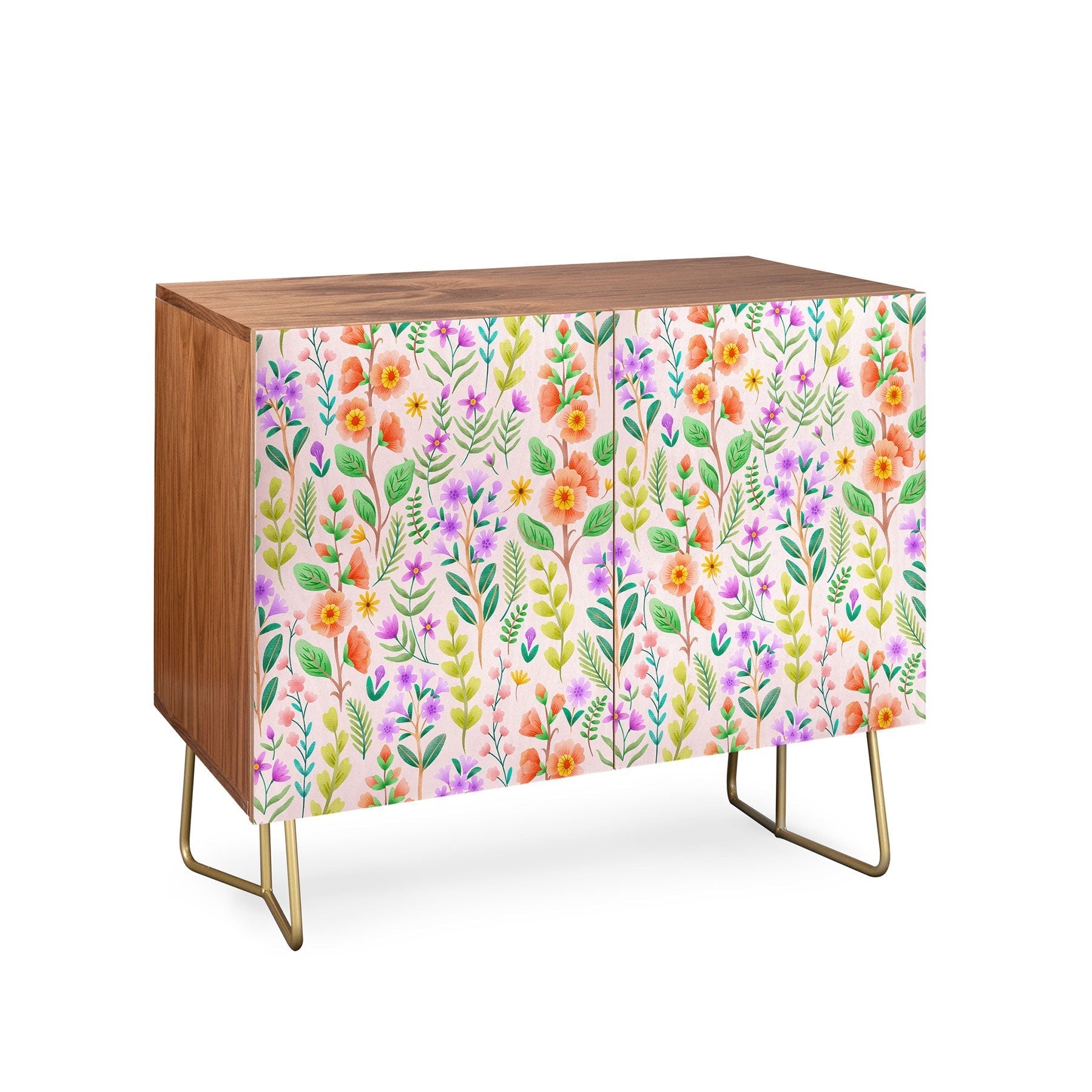 Pimlada Phuapradit Ditsy Spring Floral Credenza
