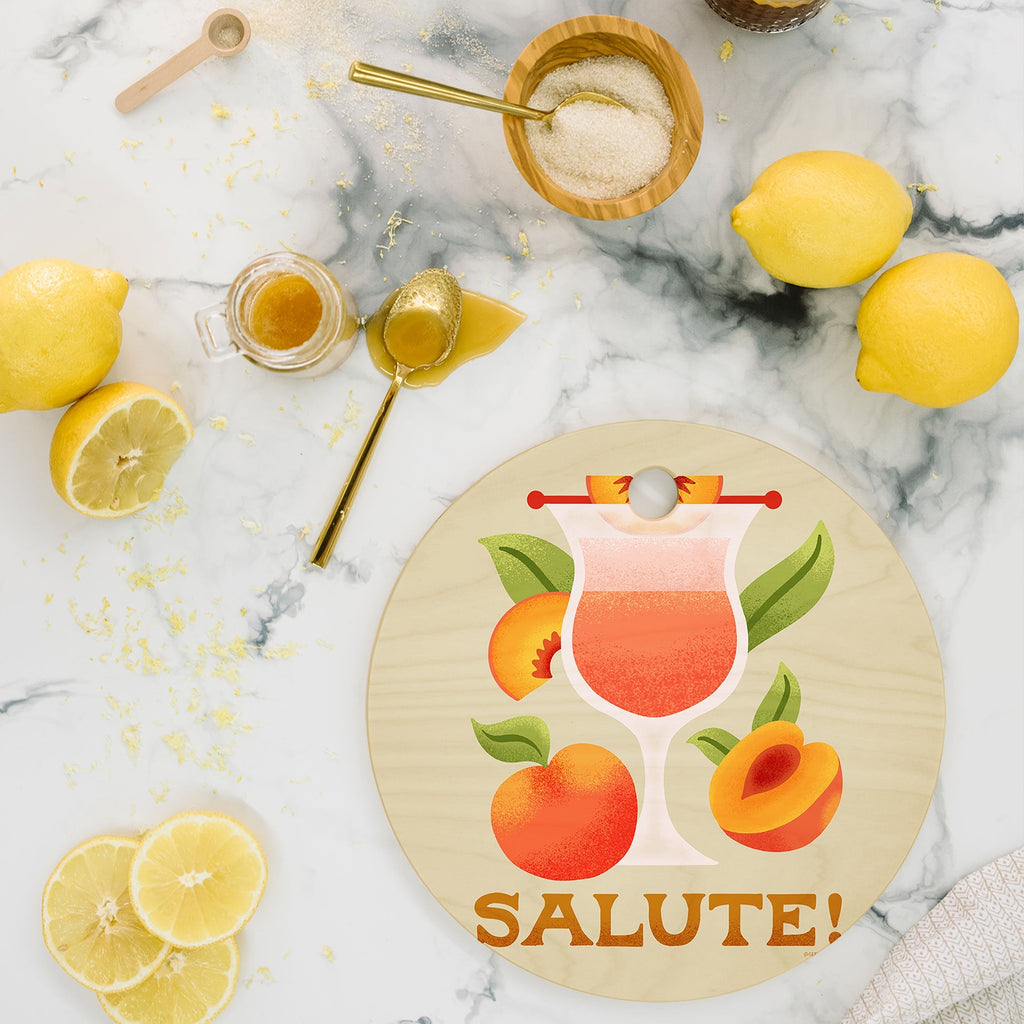 Jessica Molina Bellini Cutting Board Round