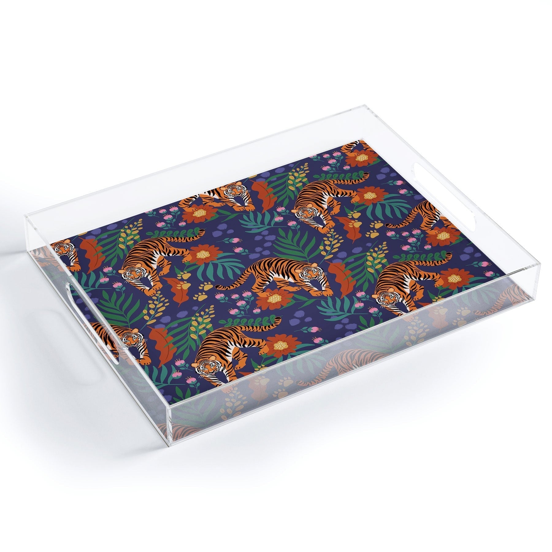 Design by Spark Tiger of the Glorious Jungle Acrylic Tray
