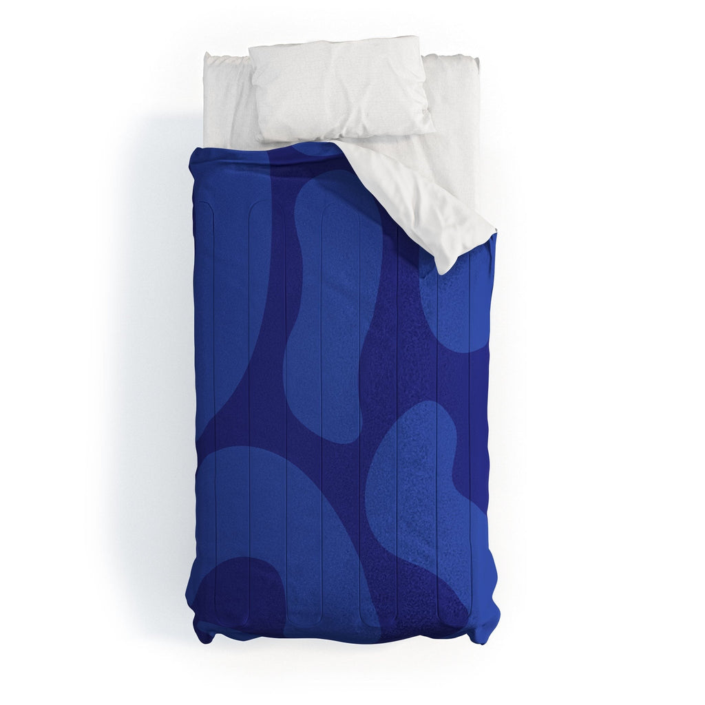 Camilla Foss Blue Pebble Comforter