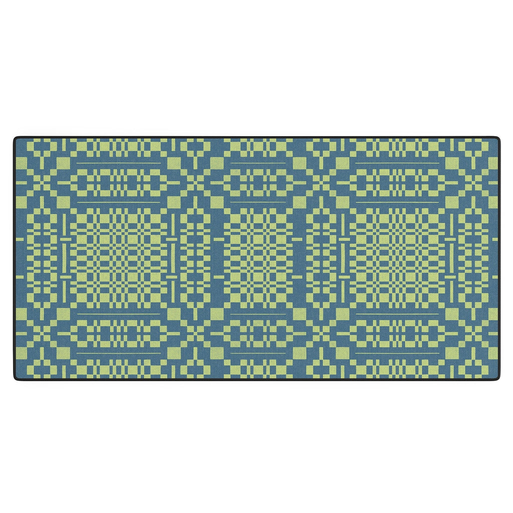 Marta Barragan Camarasa Nostalgic Grid Design Desk Mat