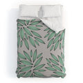 Gabi Mint Duvet Cover