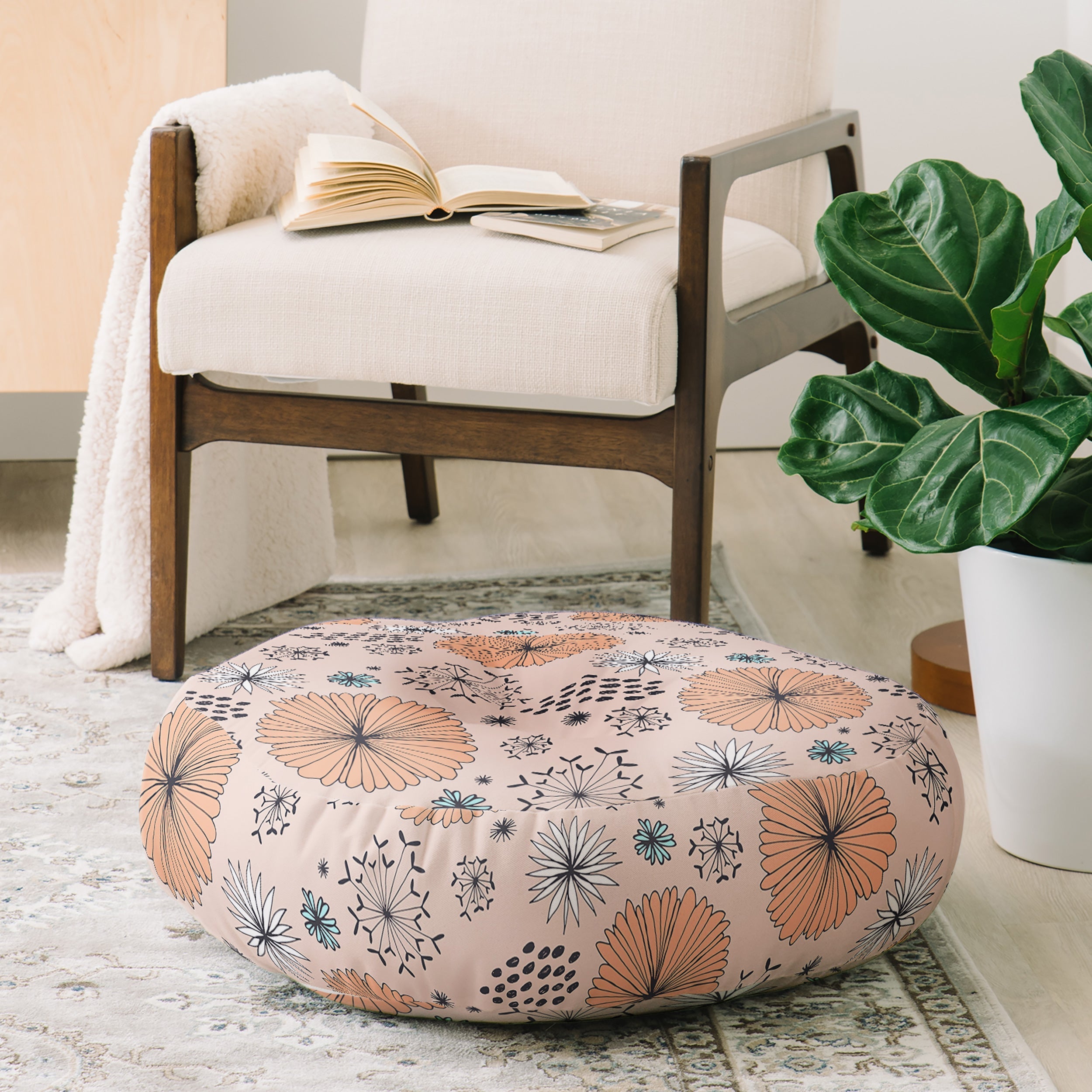 Gabi Paris in June Floor Pillow Round