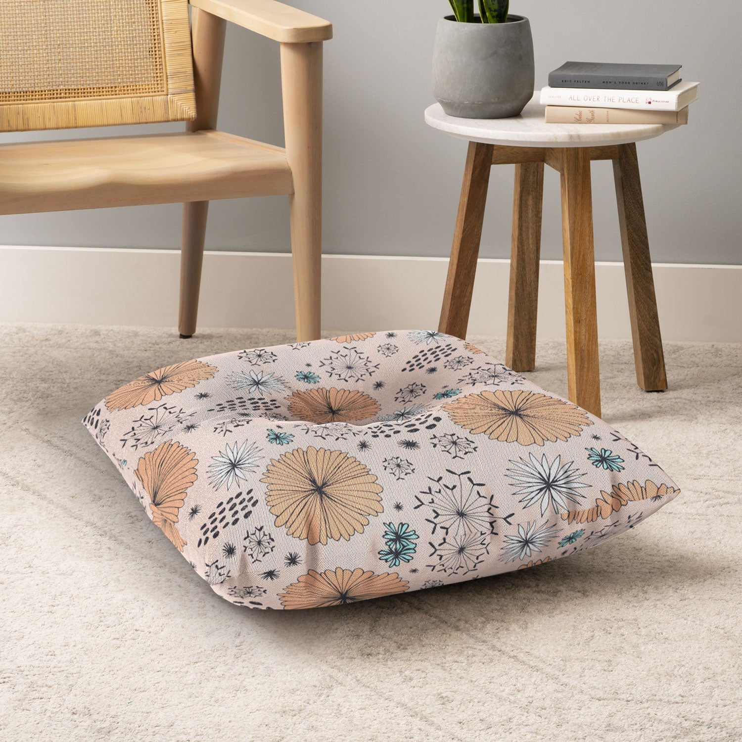 Gabi Paris in June Floor Pillow Square