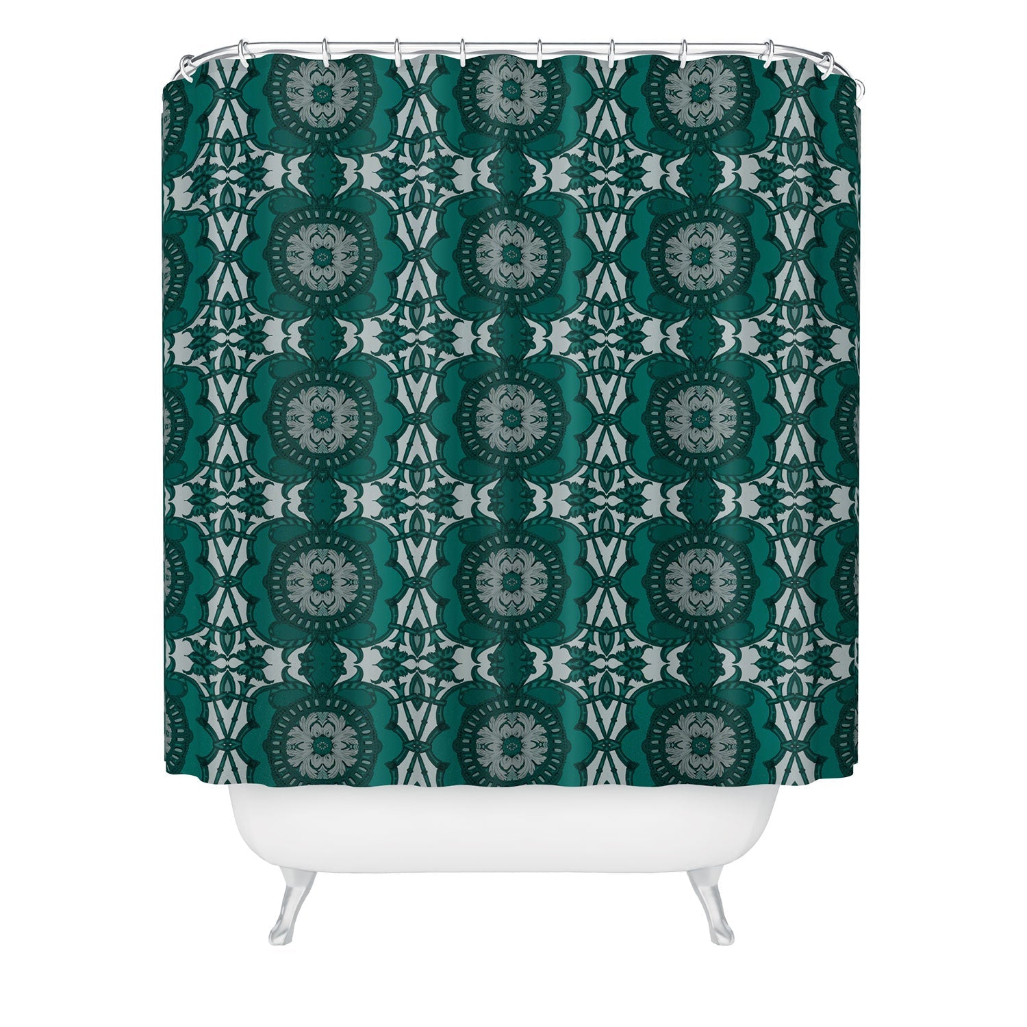 Gabriela Fuente Class Christmas Shower Curtain