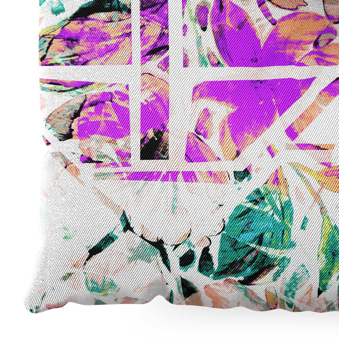 Gabriela Fuente geofloral Floor Pillow Square