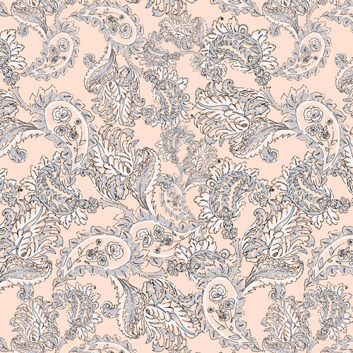 Gabriela Fuente Light Paisley Shower Curtain
