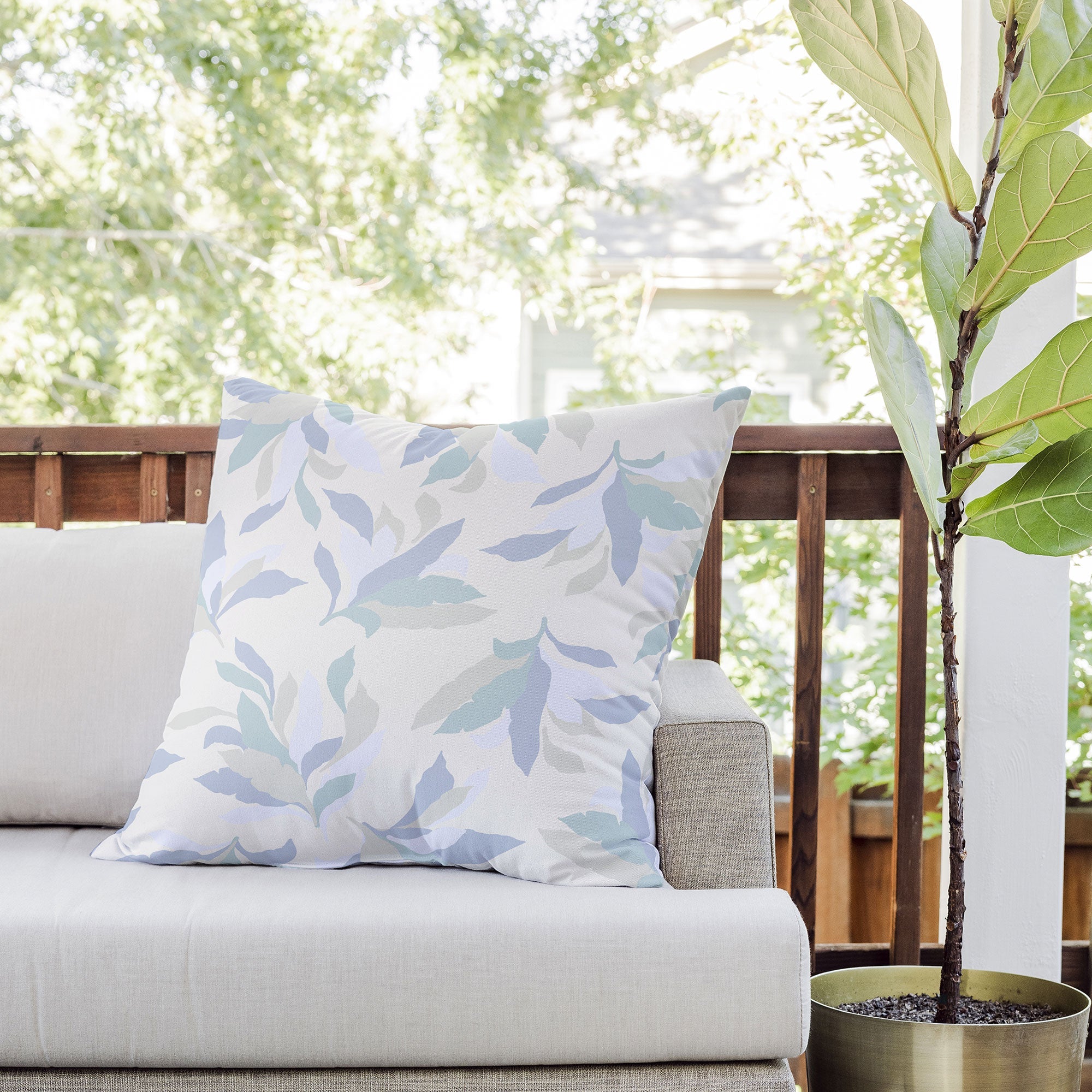 Gabriela Fuente Tawaya Outdoor Throw Pillow