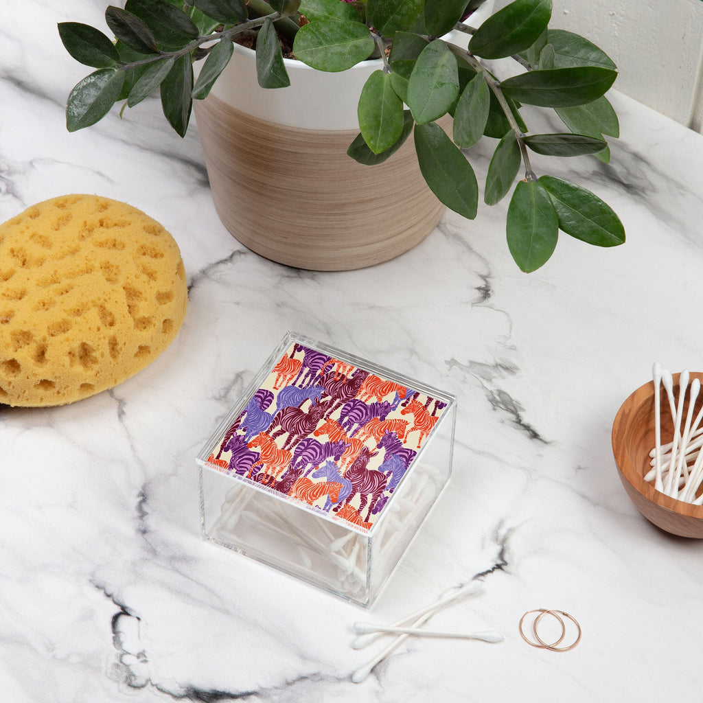Gabriela Fuente Zebra Time Acrylic Box