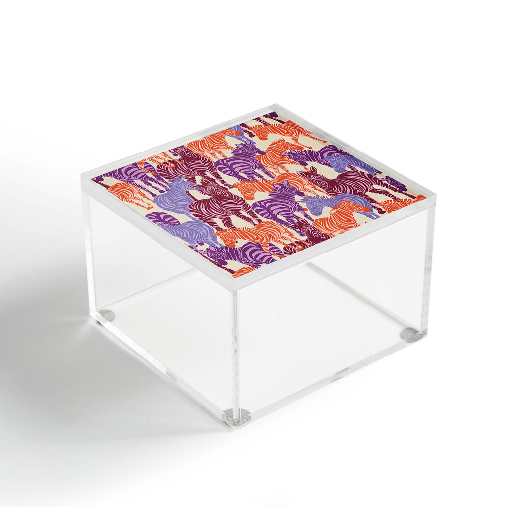 Gabriela Fuente Zebra Time Acrylic Box