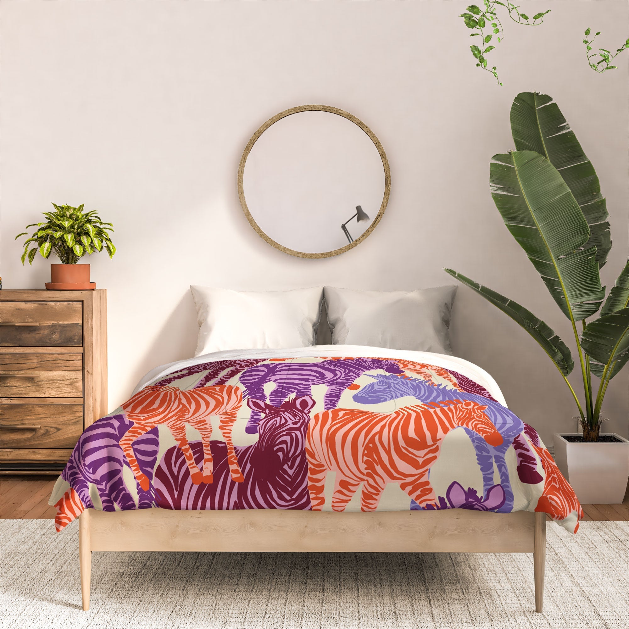 Gabriela Fuente Zebra Time Comforter