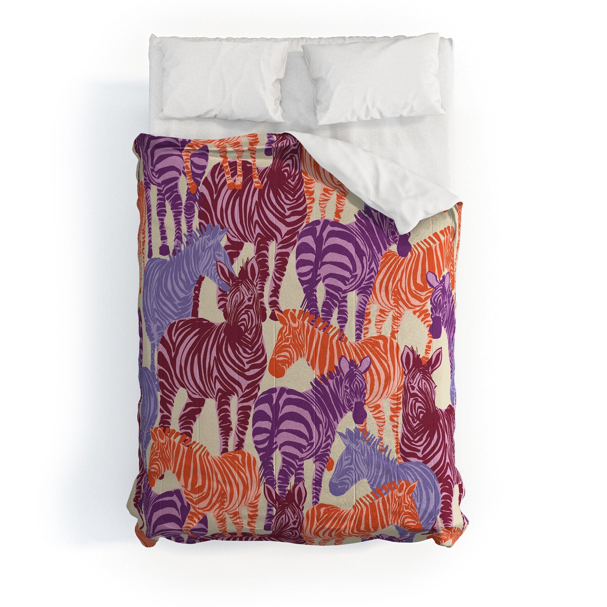 Gabriela Fuente Zebra Time Comforter