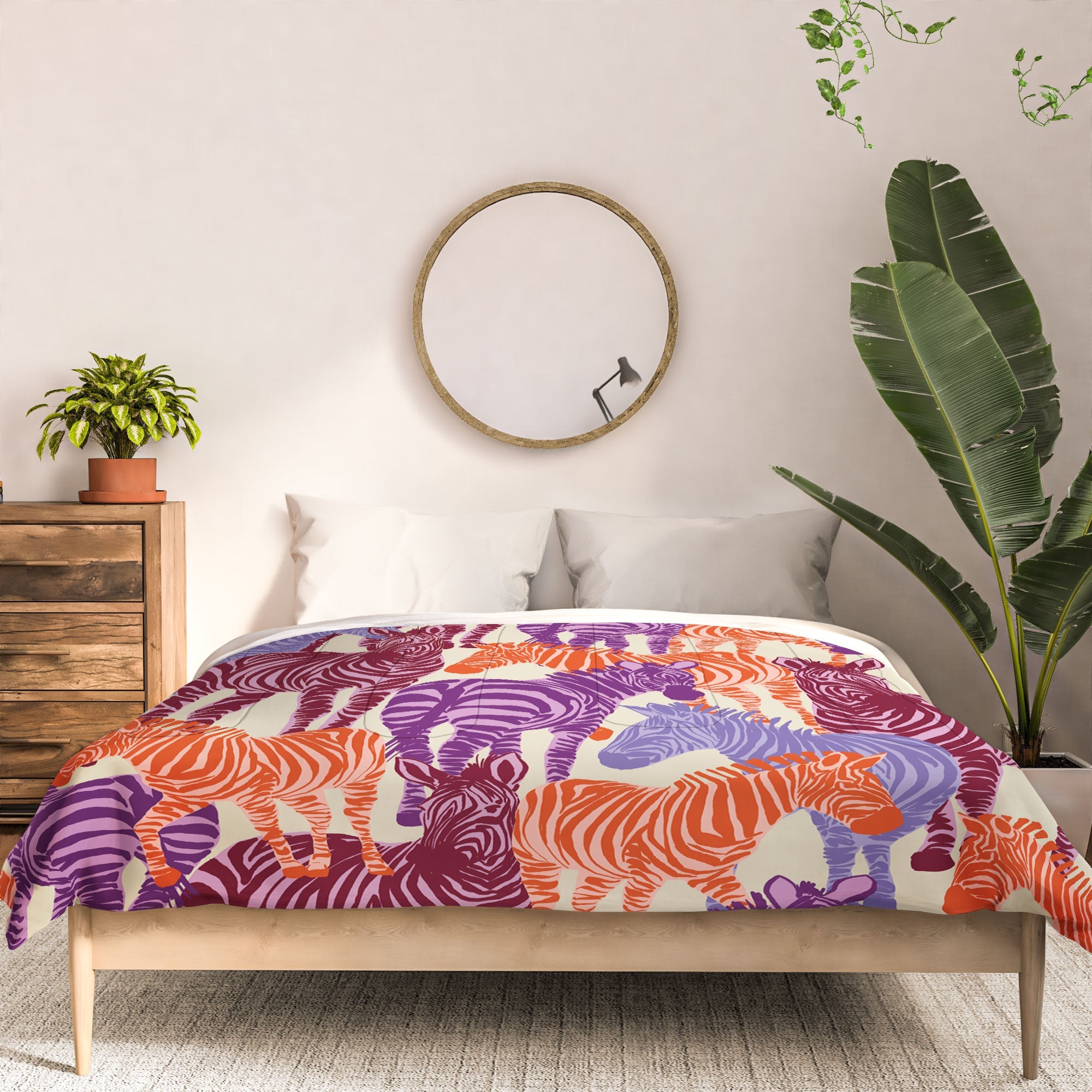Gabriela Fuente Zebra Time Comforter