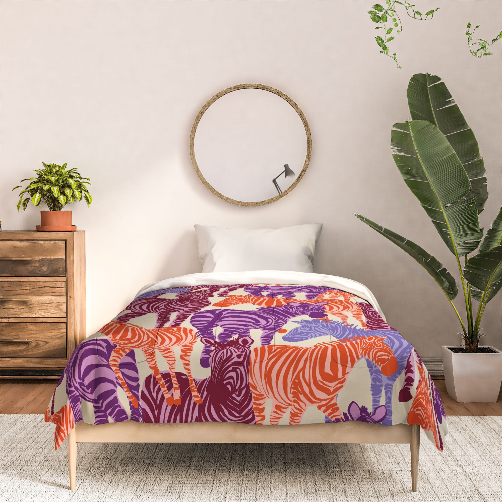 Gabriela Fuente Zebra Time Comforter