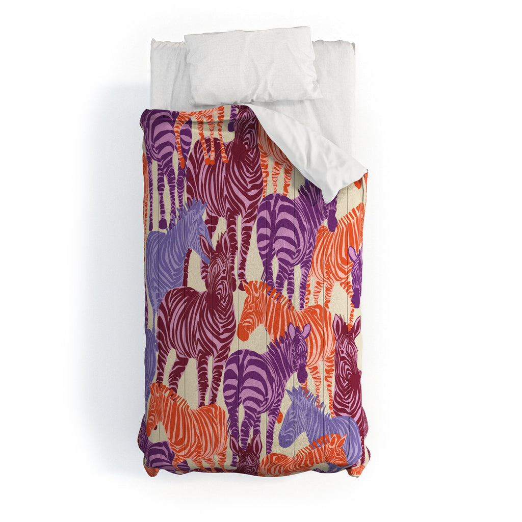 Gabriela Fuente Zebra Time Comforter