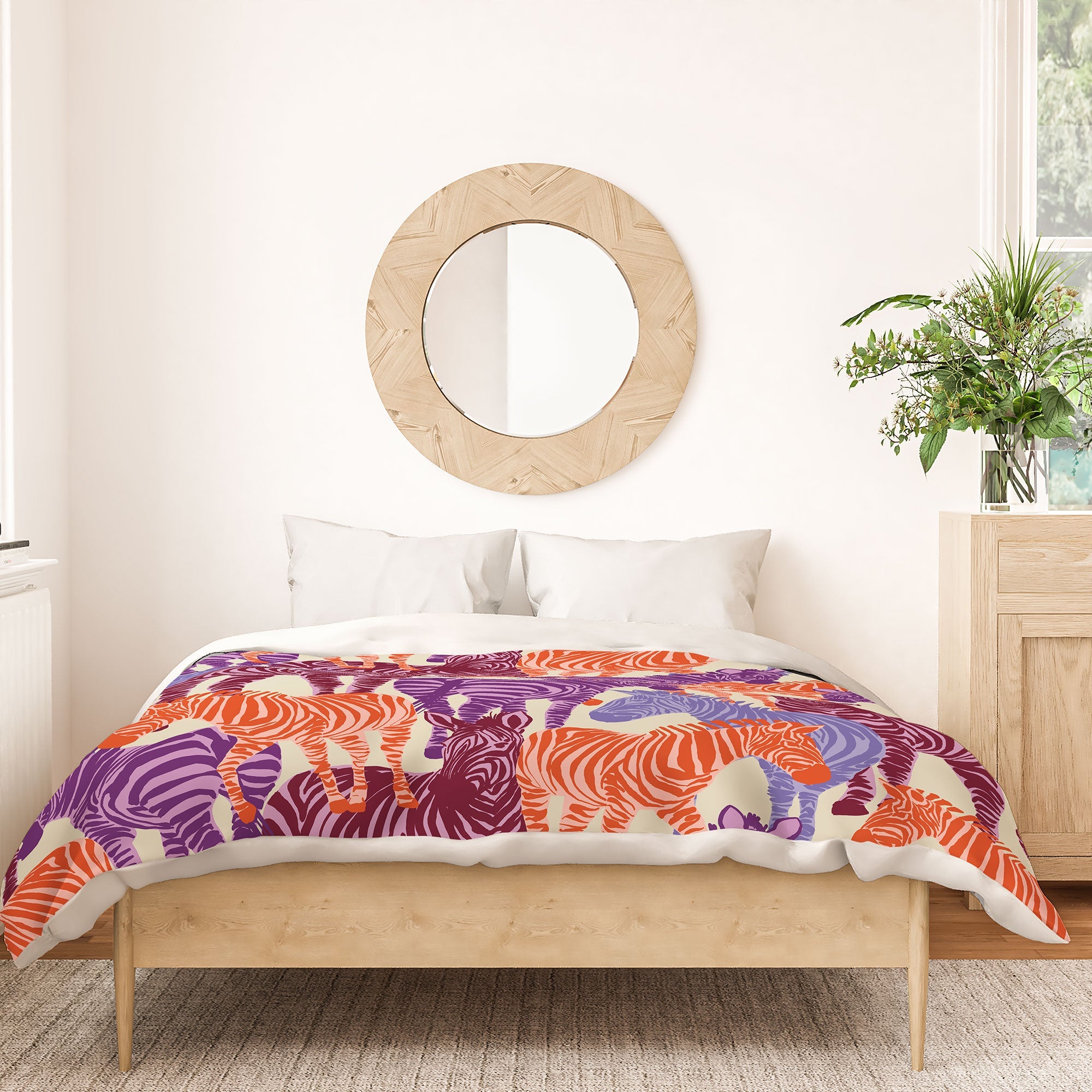 Gabriela Fuente Zebra Time Duvet Cover