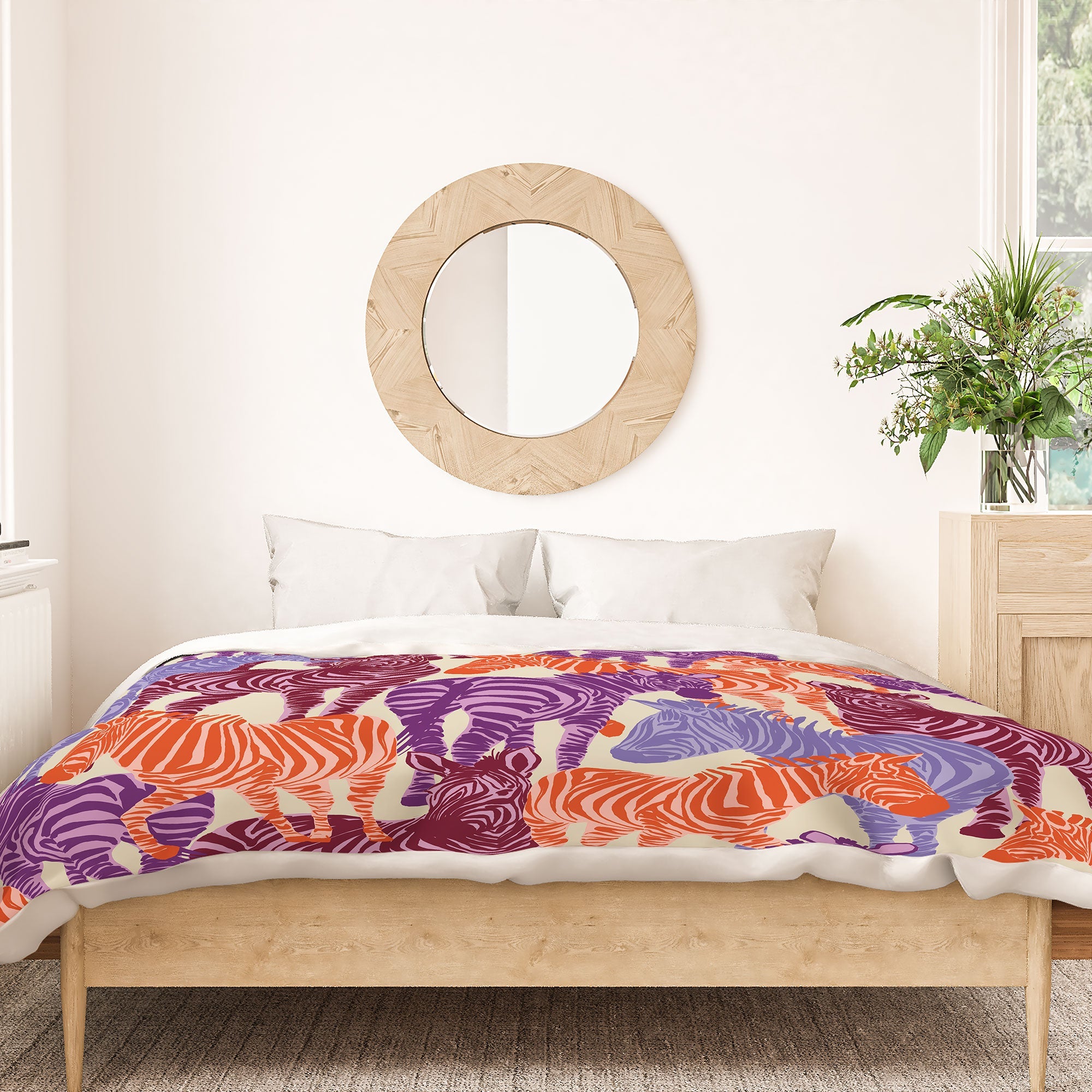 Gabriela Fuente Zebra Time Duvet Cover